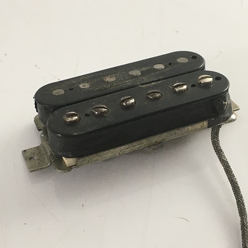 Vintage Gibson Black Humbucker Aged S Natural Relic Rare Reverb