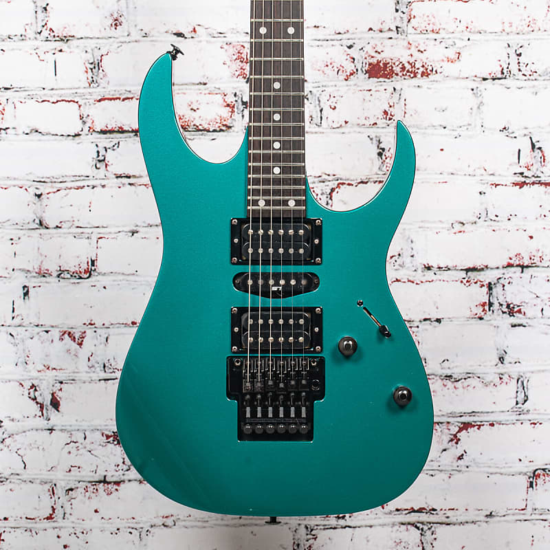 Ibanez Rg Electric Guitar Emerald Green X Used Reverb