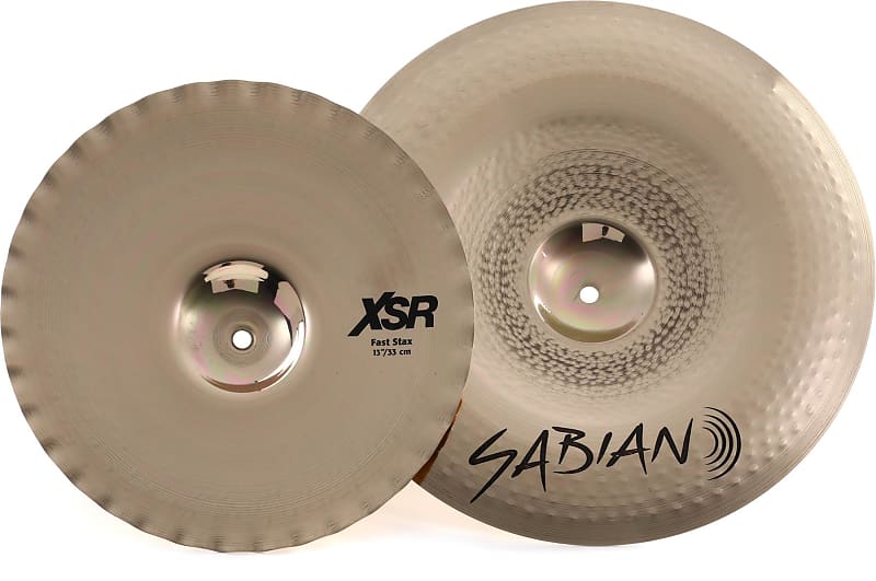 Sabian Xsr Fast Stax Cymbal Stack Pack Bundle Reverb