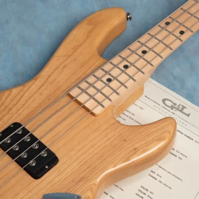 G L L Clf Natural Bass W Hardshell Case Authorized Reverb