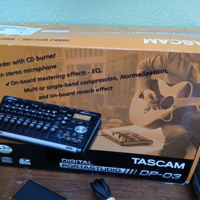 Tascam Dp Digital Portastudio In Box Reverb