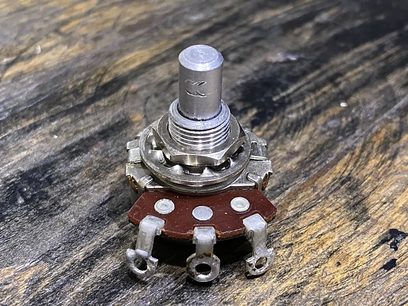 Fender 1965 Stackpole Solid Shaft 250K Potentiometer Pot Reverb