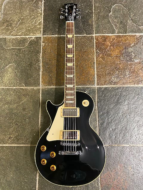 Gibson Les Paul Standard Left Handed Ebony Reverb Uk