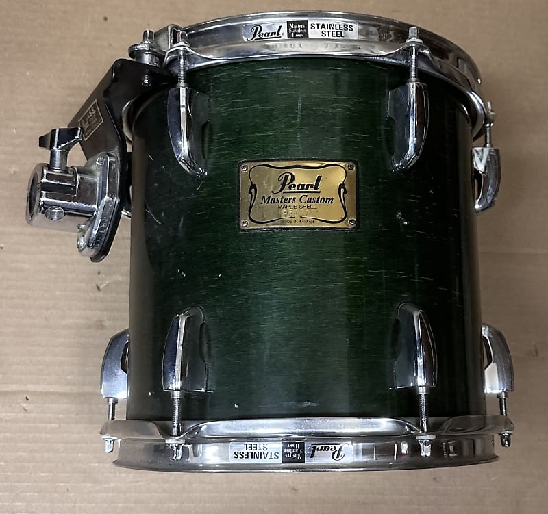 Pearl Master Customs MMX 10x9 Tom 1990s Emerald Mist Reverb