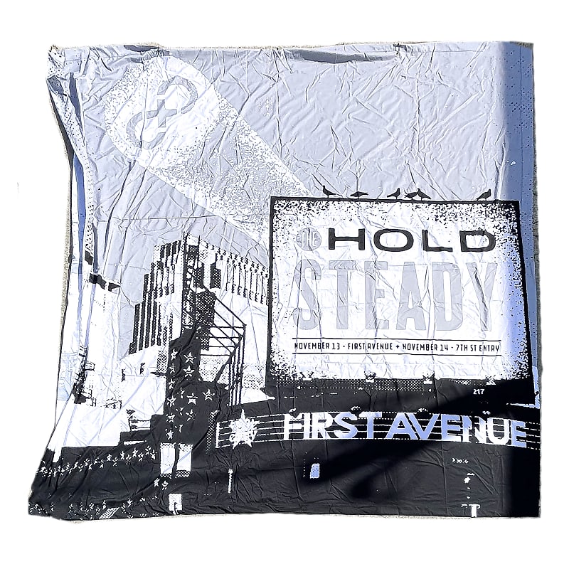 Stage Banner First Ave Owned By The Hold Steady Reverb