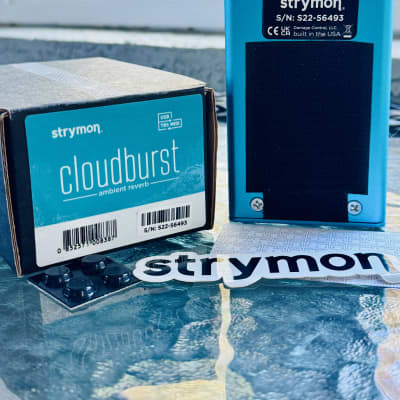 Strymon Cloudburst Ambient Reverb 2023 Present Blue Reverb