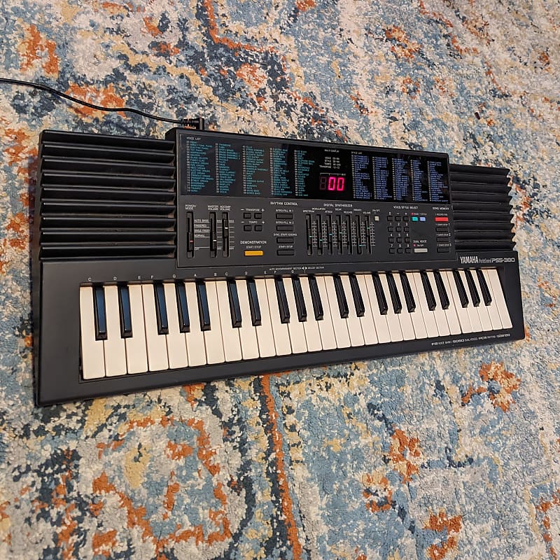 Yamaha Pss Synthesizer Portasound Keyboard Reverb