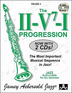 Jamey Aebersold Play A Long The Ii V I Progression Vol Reverb