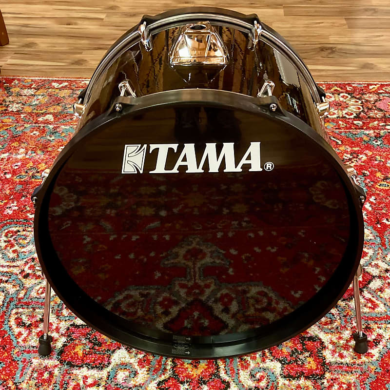 Tama Imperialstar Bass Drum 22x16 Hairline Black Reverb