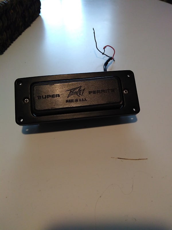 Peavey Super Ferrite Pickup Black Reverb