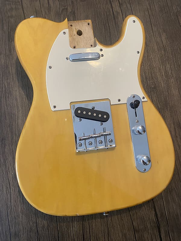 Loaded Telecaster Body Butterscotch Blonde Reverb