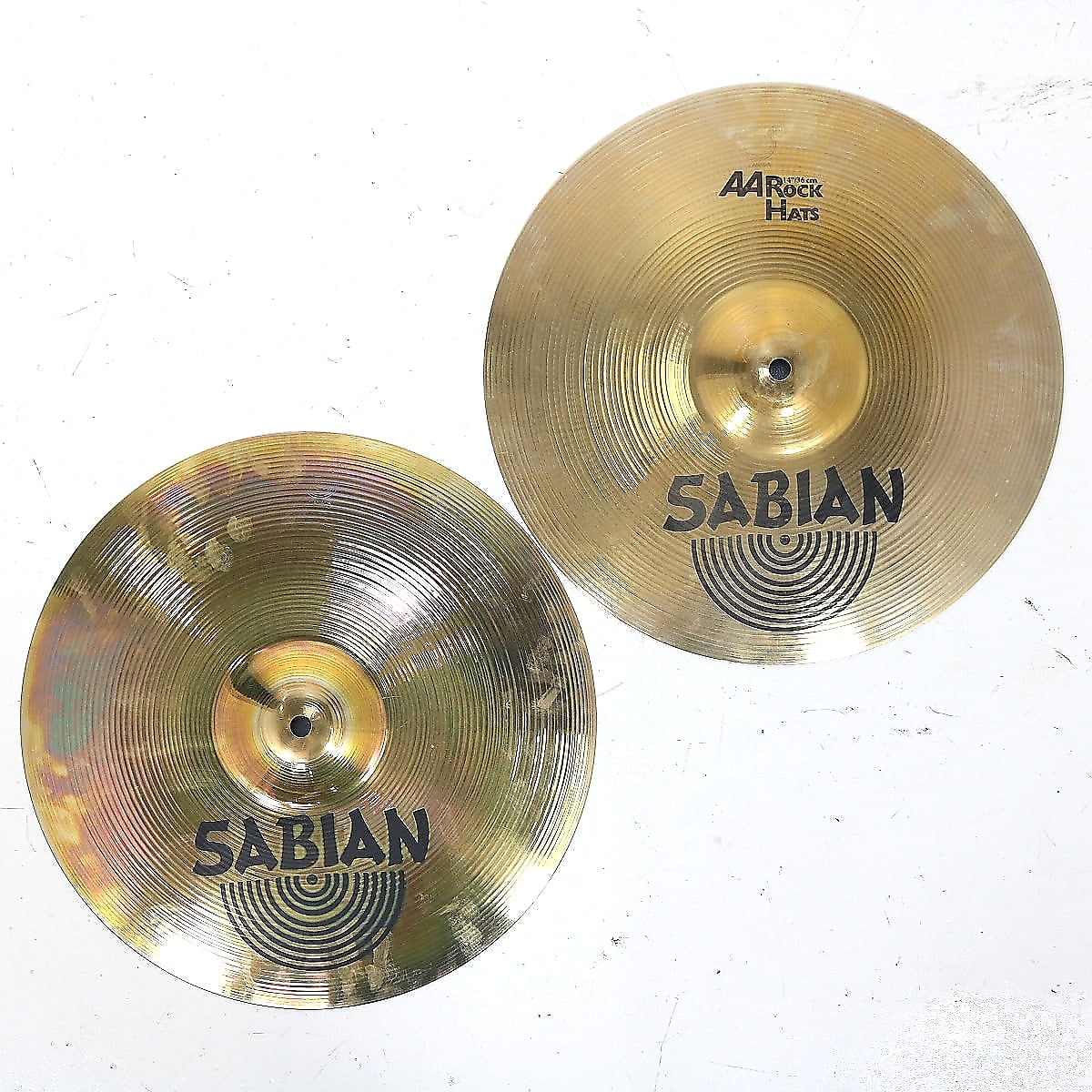 Sabian 14 AA Rock Hi Hat Cymbal Bottom 1985 2001 Reverb