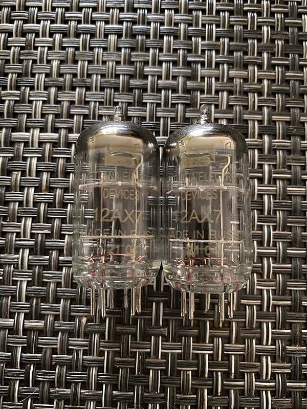 Svetlana Preamp Tubes 12ax7 2021 Clear Reverb