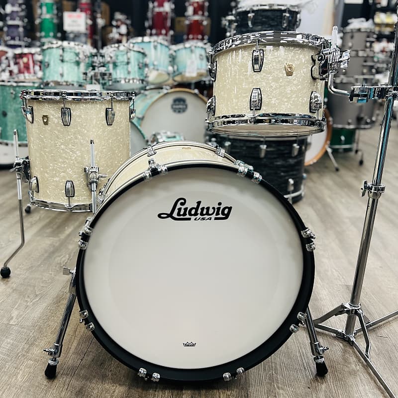 Ludwig Classic Maple Downbeat Pc Shell Pack Reverb