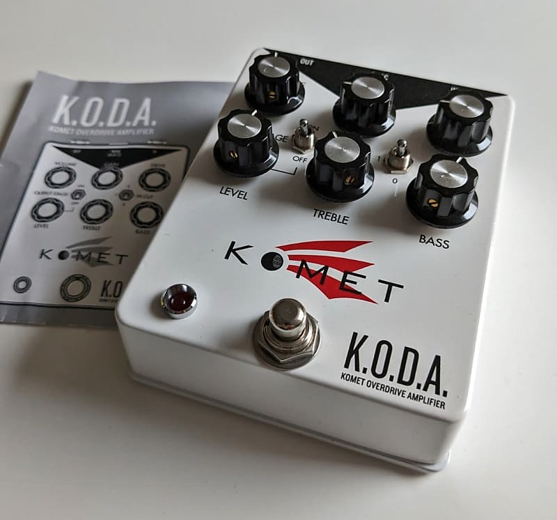 Komet K O D A Overdrive Boost Preamp Original Box Reverb