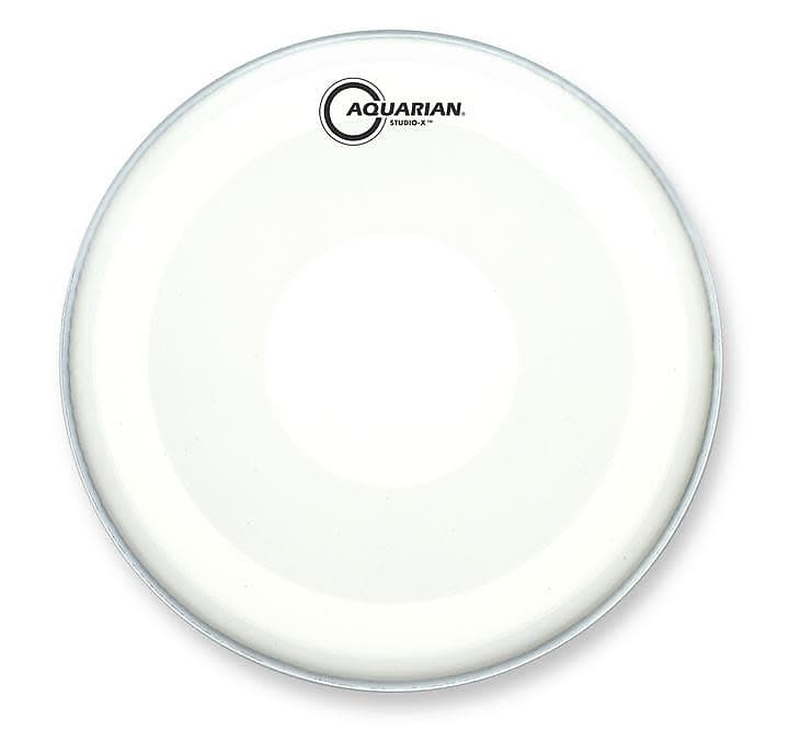 Aquarian Studio X Texture Coated Drumhead With Power Dot 13 Reverb