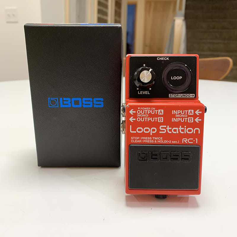 Boss Rc Loop Station Reverb