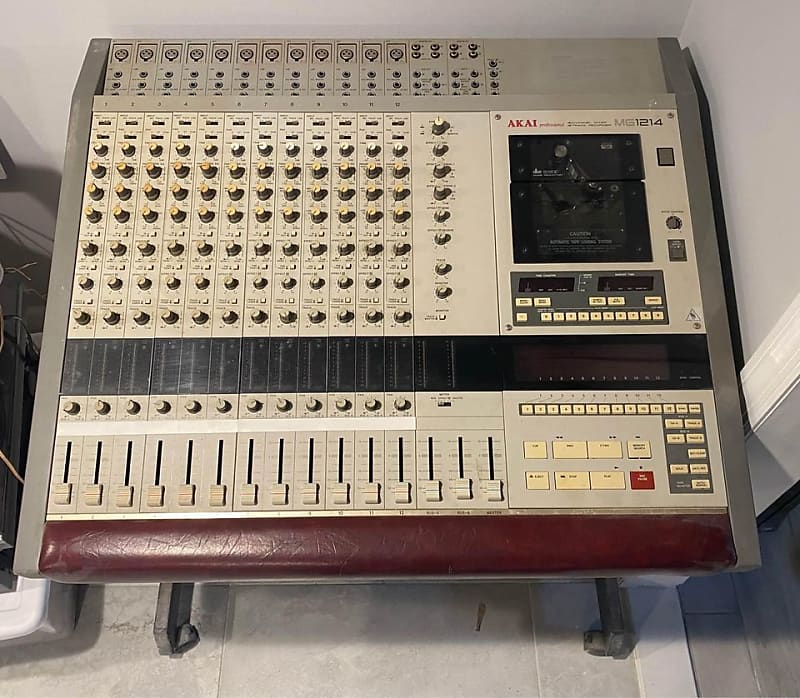 Akai MG1214 12 Channel Mixer Cassette Recorder Reverb