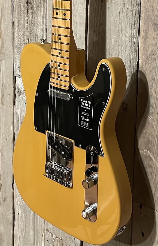 Fender Player Telecaster Butterscotch Blonde With Maple Reverb