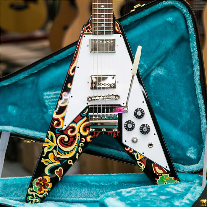 Epiphone Jimi Hendrix Love Drops Flying V Reverb