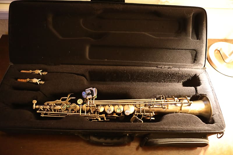 P Mauriat Pmss Dk Soprano Sax Vintage Dark Lacquer Reverb