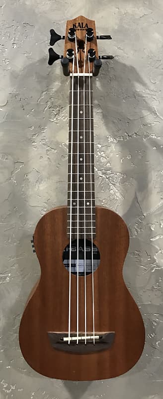 Kala Wanderer Acoustic Electric U Bass Wndr Fs Natural Reverb