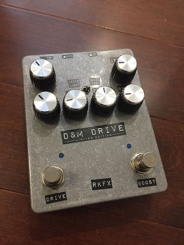 Keeley D M Drive Overdrive Boost Label Maker Ltd Edition Reverb