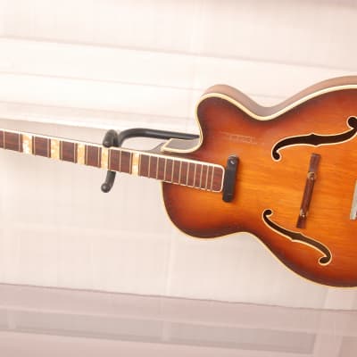 Höfner President 1950s German Vintage Archtop Jazz Guitar Reverb