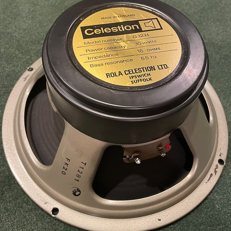 Celestion G12H30 55Hz T1281 Speaker Reverb