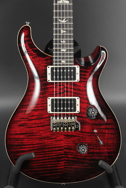 Prs Custom Fire Red Burst Reverb