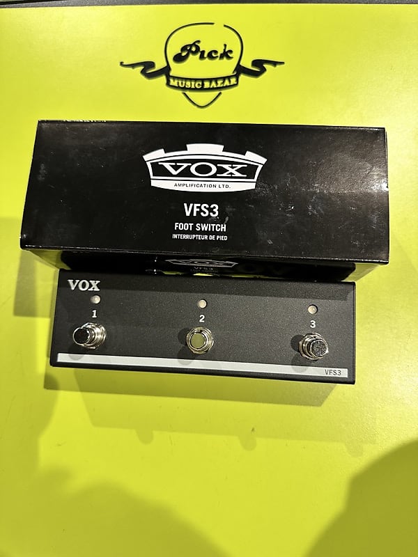 Vox Vfs Button Mini Go Footswitch Black Reverb France