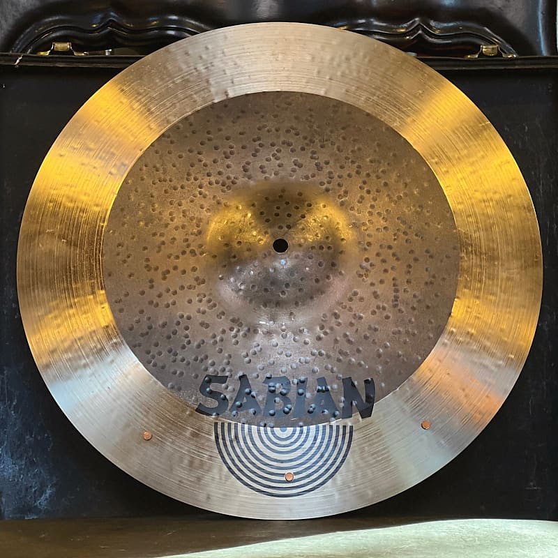 USED Sabian 18 HH Vault Duo Crash W Three Factory Rivets Reverb