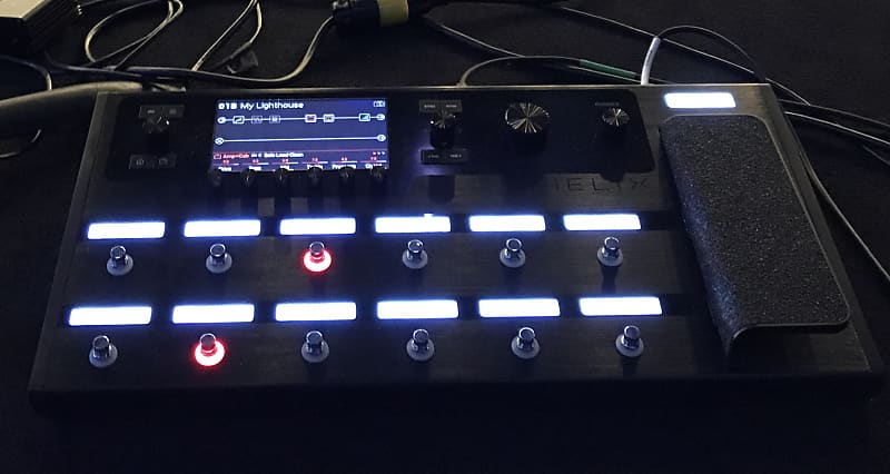 Line Helix Floor Multi Effects Processor Reverb