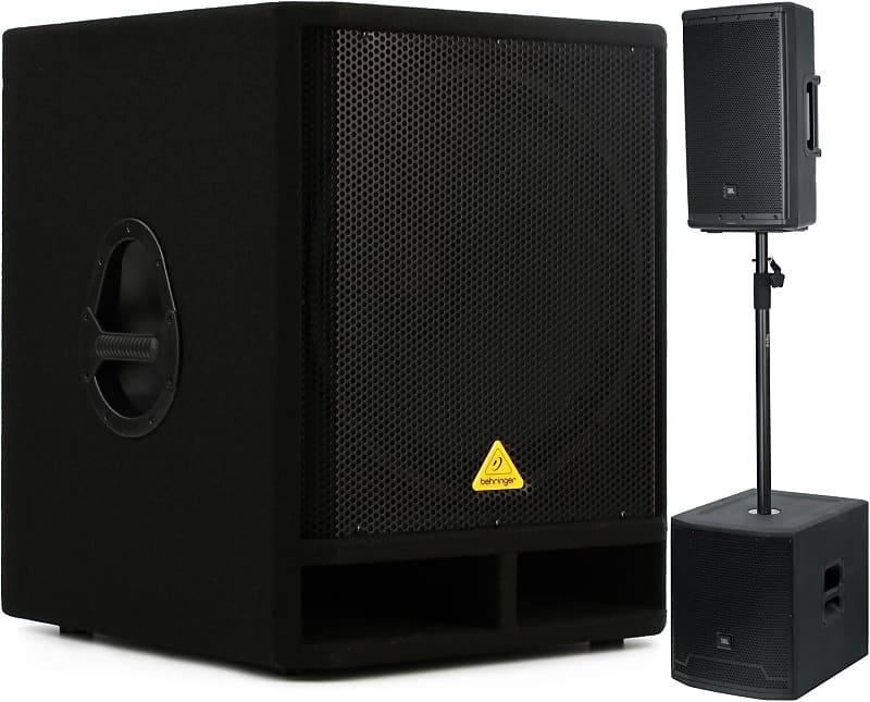 Behringer Eurolive Vq D W Inch Powered Subwoofer Reverb