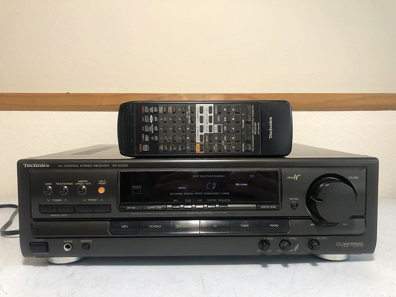 Technics SA EX500 Receiver HiFi Stereo Vintage Home Audio Reverb