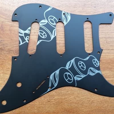 Aluminium Pickguard Passend F R Fender Stratocaster Reverb