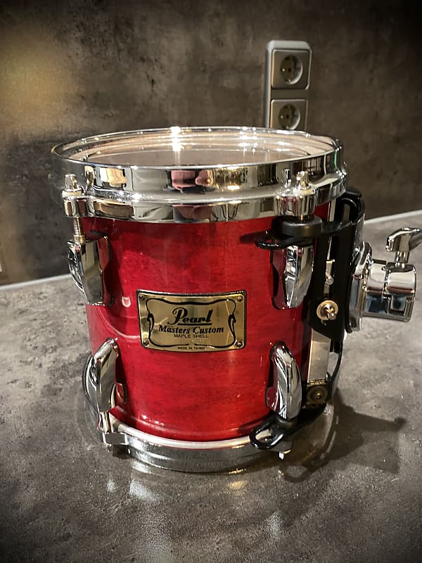 Pearl Mmx Masters Custom Tom X Sequoia Red Reverb