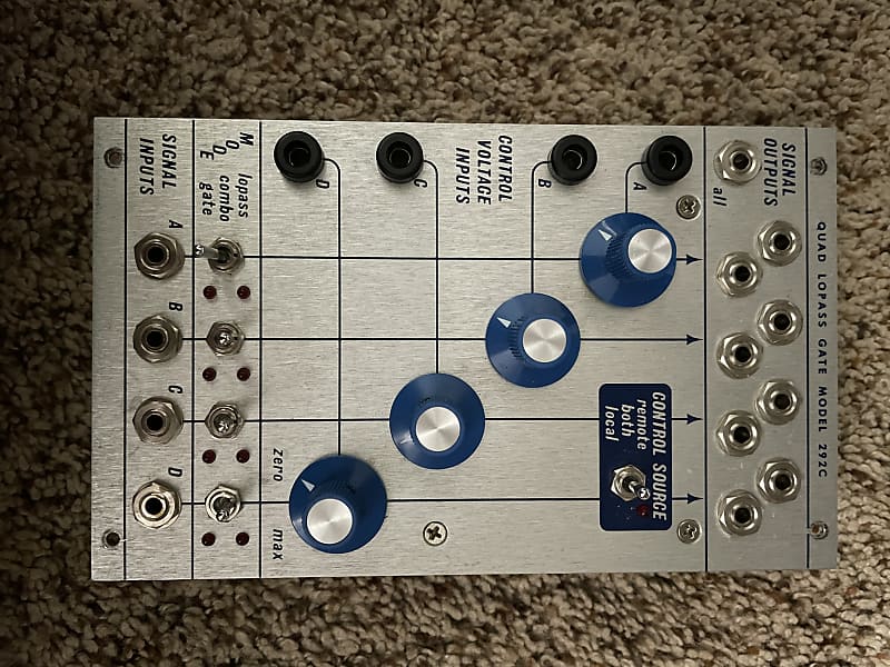 Buchla C Quad Dynamics Manager Reverb