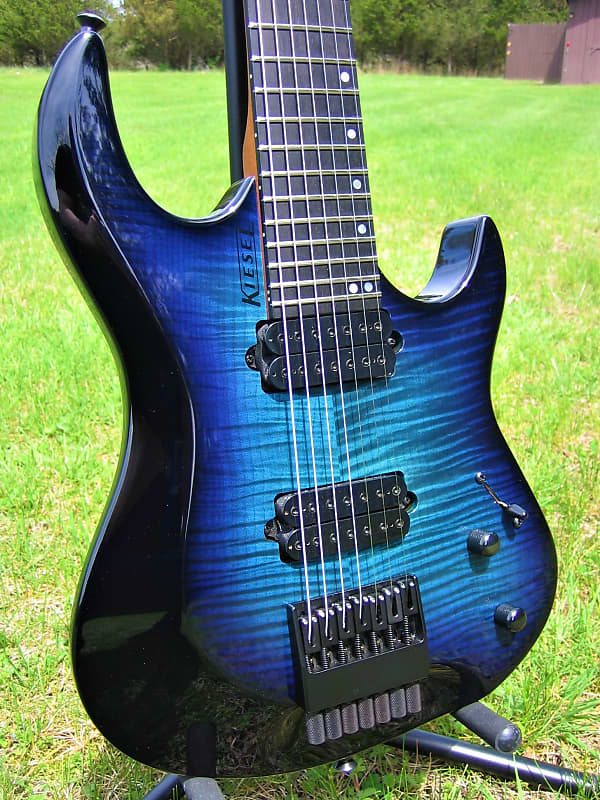 Kiesel Osiris 7 String Electric Guitar With Upgrades Case Reverb