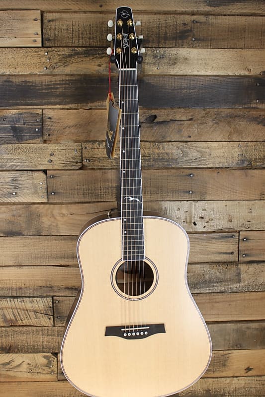 Seagull Artist Mosaic Eq Acoustic Electric Dreadnought Guitar Reverb