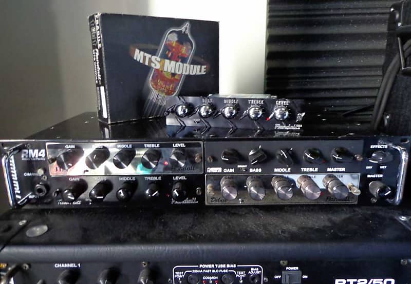 Randall RM4 Préamp 5 MTS modules Reverb