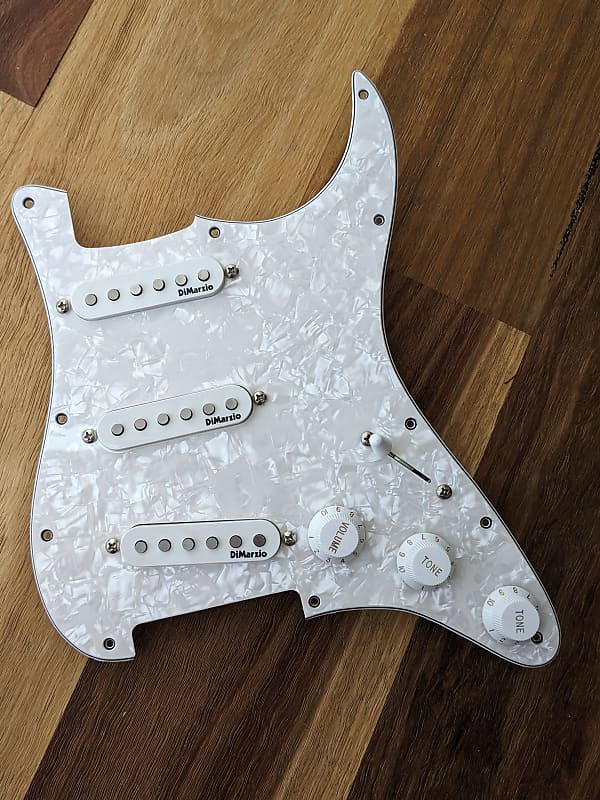 Dimarzio Richie Kotzen Strat Pre Wired Pickguard Reverb