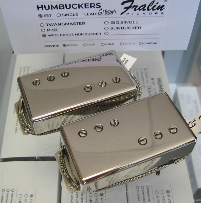 Lindy Fralin Wide Range Humbucker Pickups Set No Reverb Australia