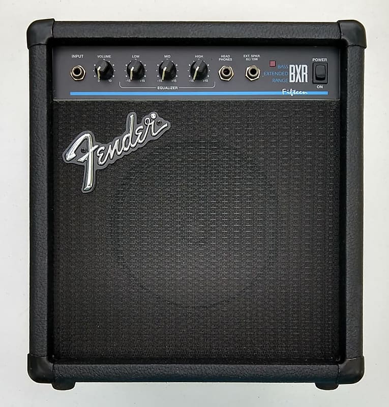 Fender Th Anniversary Bxr Fifteen Bass Extended Range Reverb