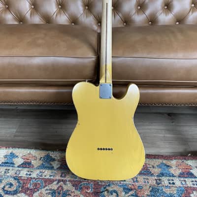 Left Handed Nash T 52 Telecaster Butterscotch Blonde Reverb