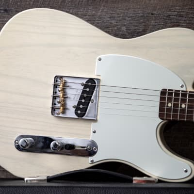 MJT Esquire Telecaster White Blonde Loaded Body Reverb