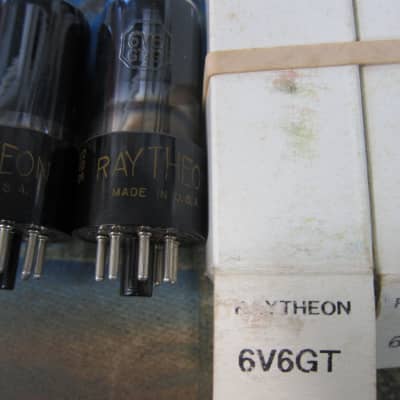 Type 45 Matched Pair Raytheon Tubes Strong Testing 45 TV7 Reverb