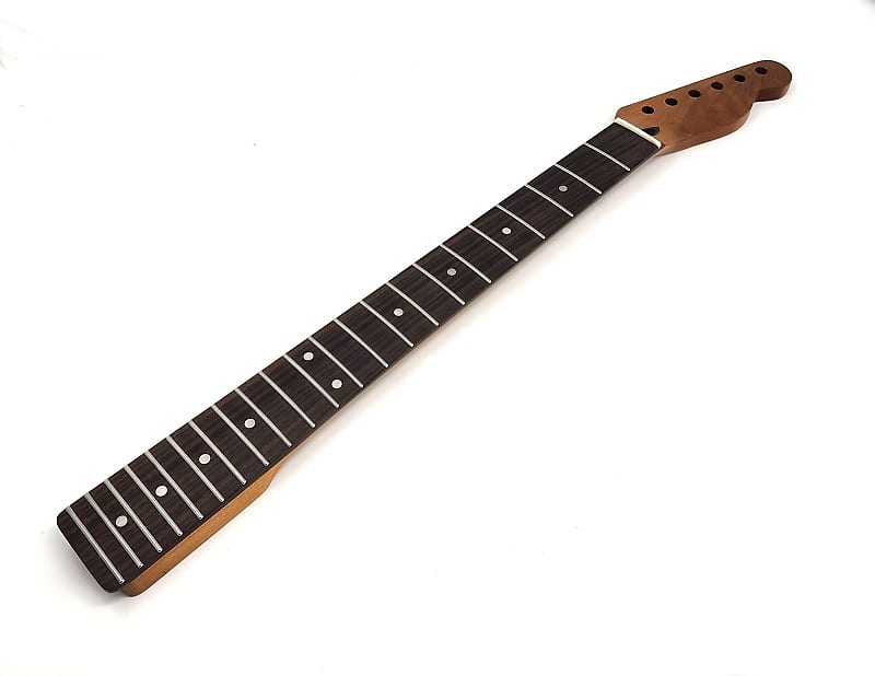 Brio Roasted Maple Rosewood T Style Neck With Walnut Plug Reverb