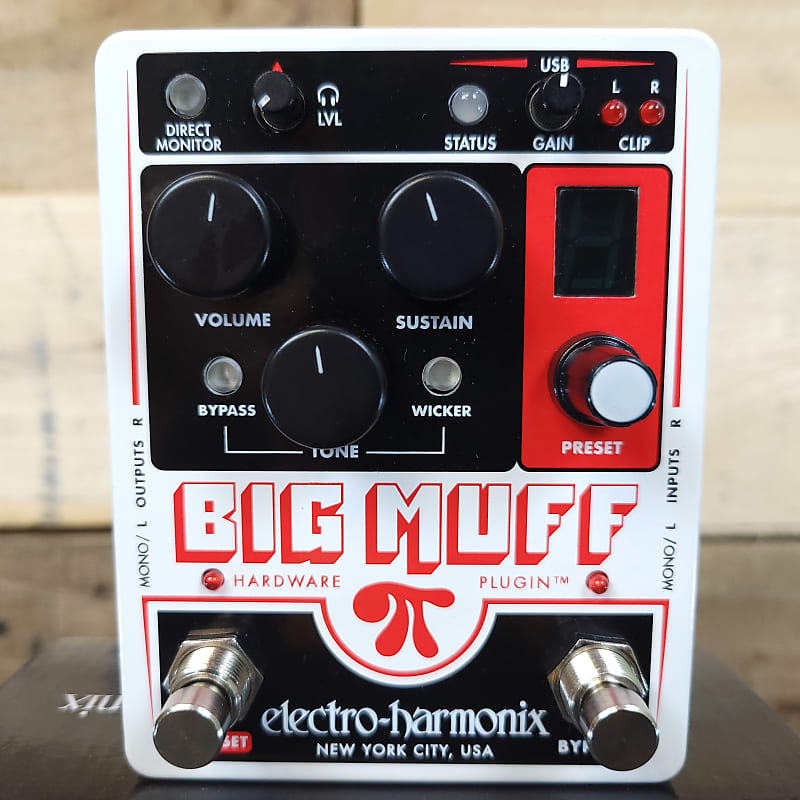 Electro Harmonix Big Muff Pi Hardware Plugin Stereo DAW Reverb