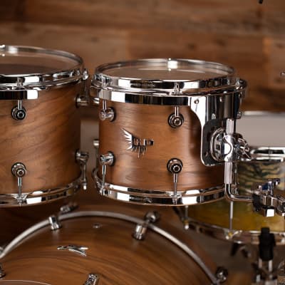 Hendrix Drums Perfect Ply Black Walnut Piece Drum Kit Reverb Uk